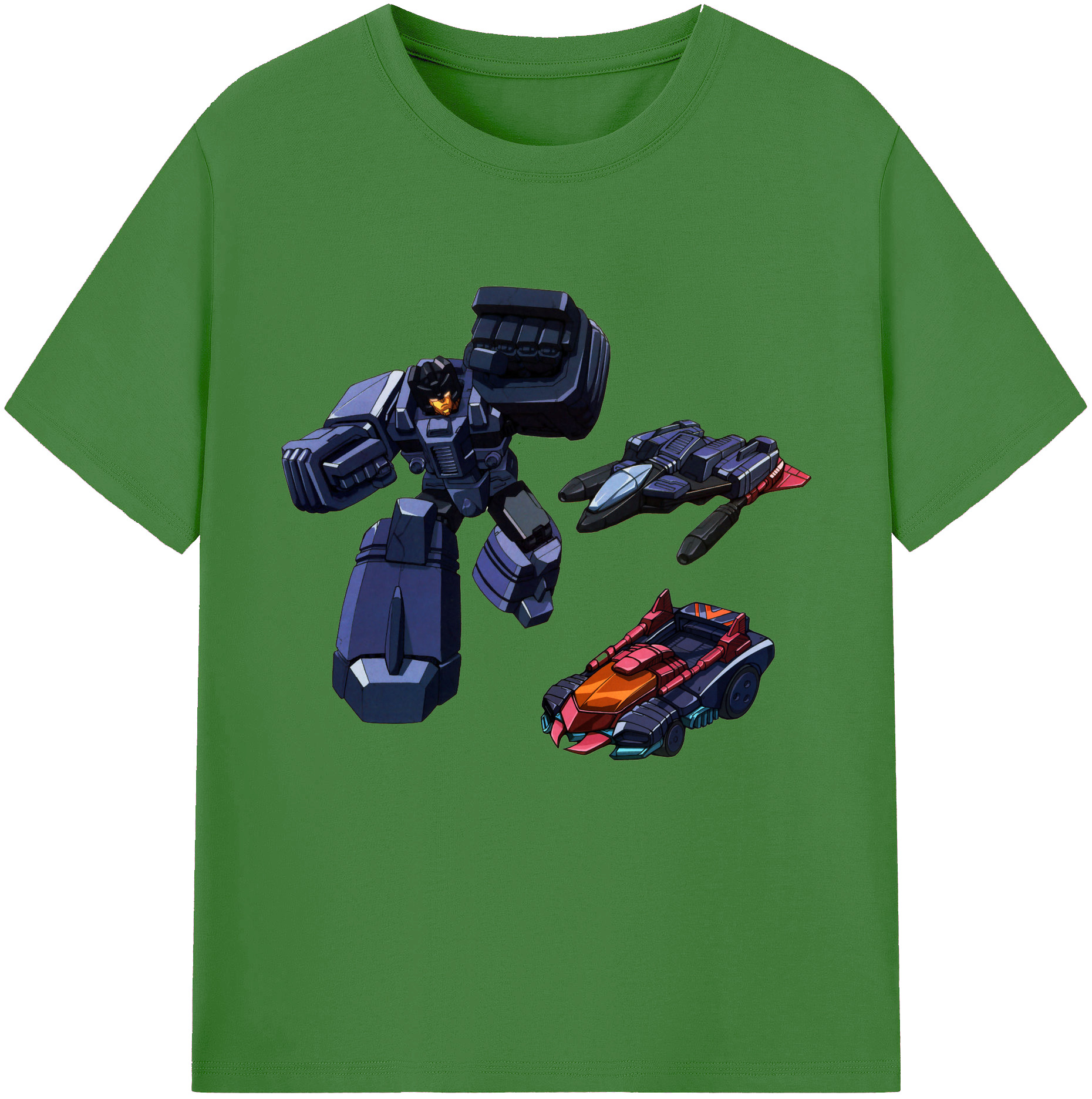 （画像用）  レディースカジュアルプリントTシャツ（綿100％）